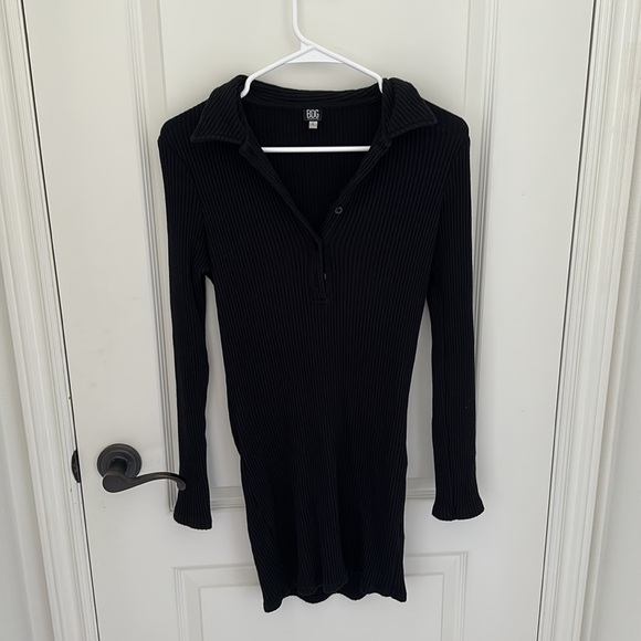 BDG Ribbed Mini Dress - Picture 2 of 2
